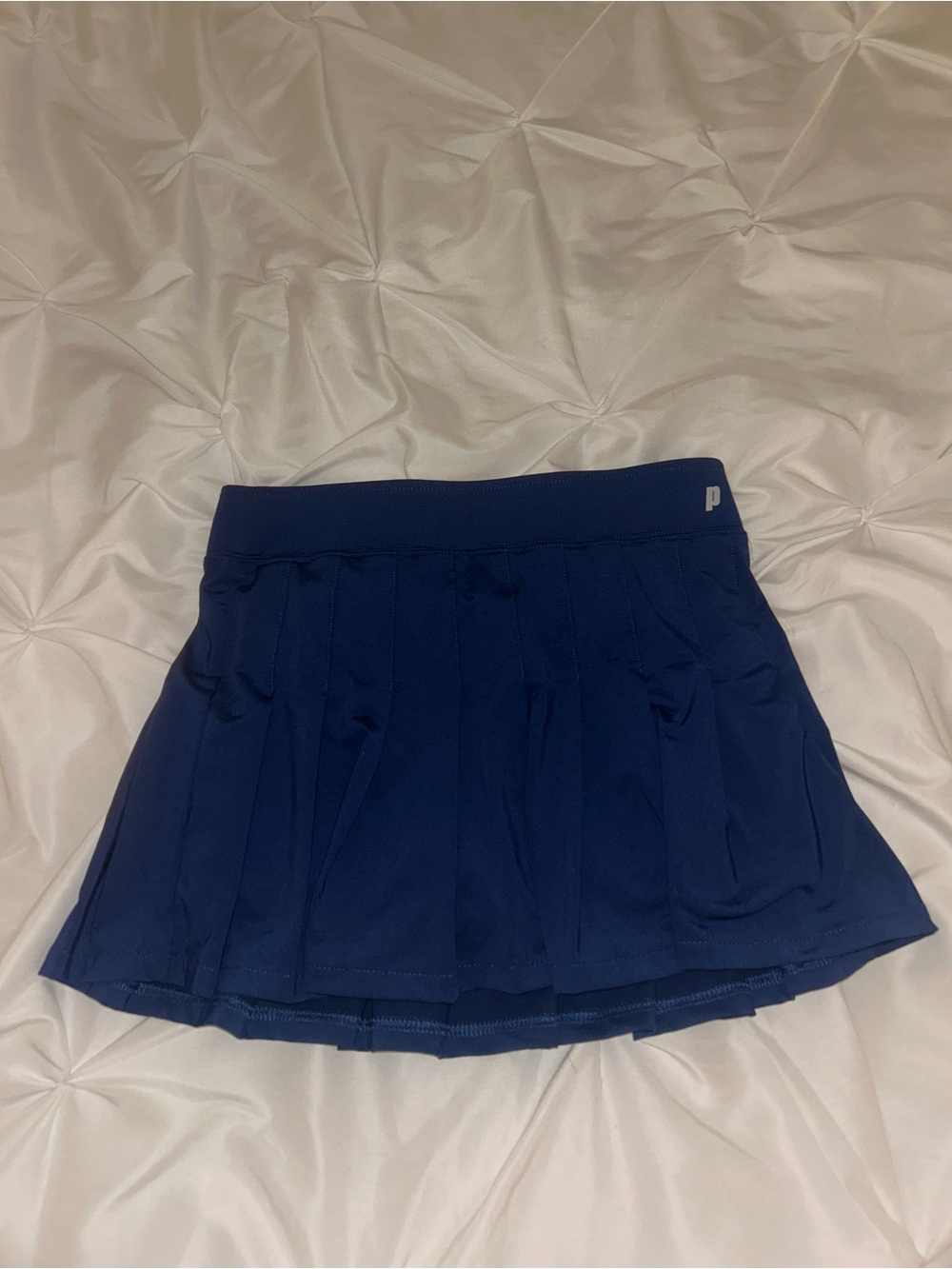 Navy athletic skirt